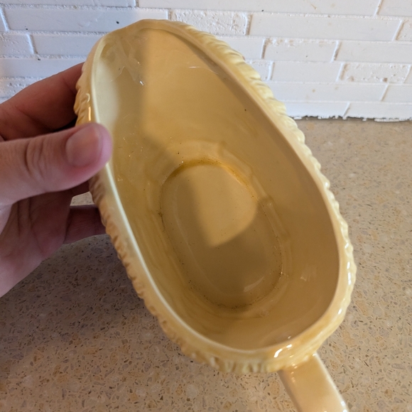 Vintage Marks and Rosenfeld Ceramic Gravy Boat Barn yard theme Farmhouse Cottage - Picture 3 of 8